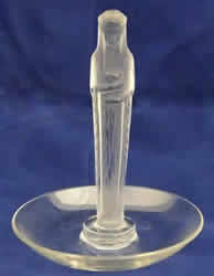 Statuette De La Fontaine Ashtray By Rene Lalique Statuette De La Fontaine Ashtray By Rene Lalique