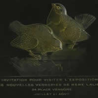 Rene Lalique Invitations