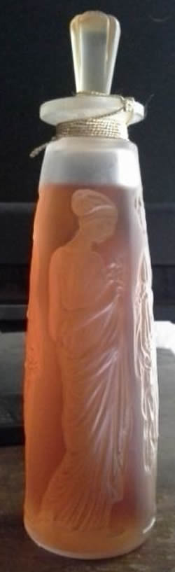 Ambre Ambre Antique Perfume Bottle Copy By Private Portfolio of Rene Lalique Design