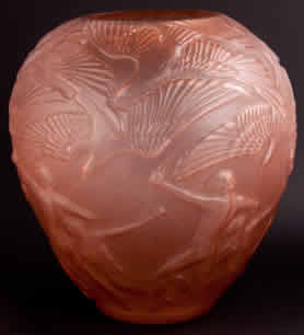 Archers Fake No Neck Vase in Rose Color Archers Fake No Neck Vase in Rose Color