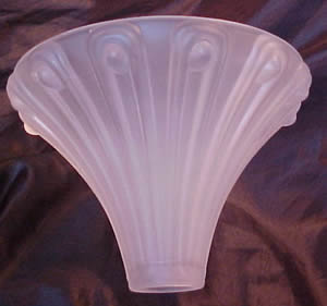 Fake Lalique Cannele Ceiling Cover For A Hanging Light Fixture Fake Lalique Cannele Ceiling Cover For A Hanging Light Fixture