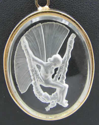 Figurine Se Balancant Pendant Copy Of Rene Lalique Design Figurine Se Balancant Pendant Copy Of Rene Lalique Design