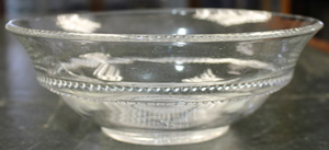 Unidentified And Unsigned Companion Bowl To The Meudon Vase Close Copy of the Rene Lalique Original Unidentified And Unsigned Companion Bowl To The Meudon Vase Close Copy of the Rene Lalique Original