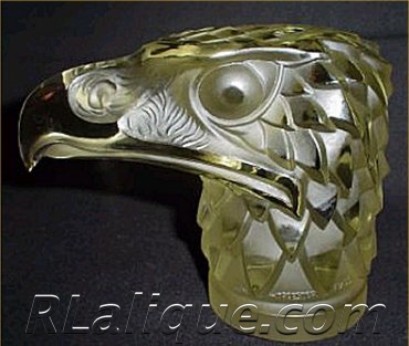 R Lalique Mascot Tete D'Aigle Fake - Not by Rene Lalique R Lalique Mascot Tete D'Aigle Fake - Not by Rene Lalique