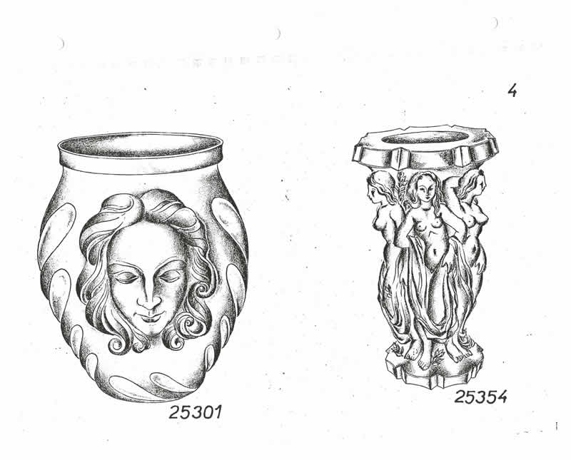 Glassexport Jablonecglass Glass Catalogue of Czechoslovakian Glass With Is Often Found With Forged Rene Lalique Signatures: Page 4