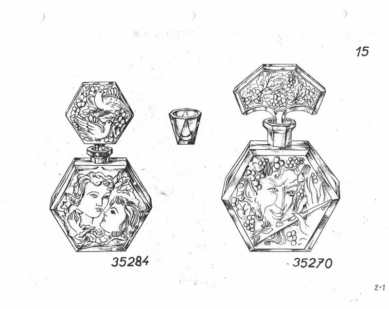 Glassexport Jablonecglass Glass Catalogue of Czechoslovakian Glass With Is Often Found With Forged Rene Lalique Signatures: Page 15