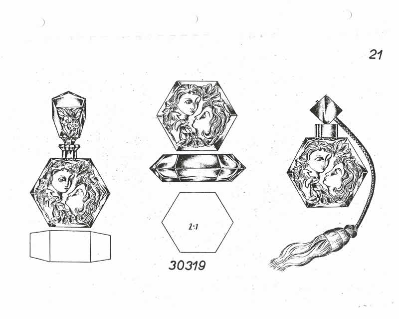 Glassexport Jablonecglass Glass Catalogue of Czechoslovakian Glass With Is Often Found With Forged Rene Lalique Signatures: Page 21