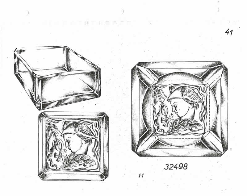 Glassexport Jablonecglass Glass Catalogue of Czechoslovakian Glass With Is Often Found With Forged Rene Lalique Signatures: Page 41