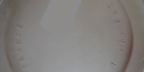 Rene Lalique Signature on a Gatinais Bowl