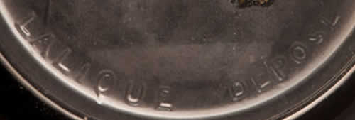 L'Origan Coty Box Lalique Depose Signature