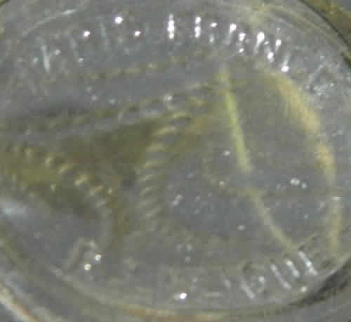 Relief Perfume Bottle For Forvil Paris France R.Lalique Rene Lalique Signature