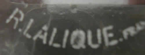 Saint-James Bowl Rene Lalique Signature