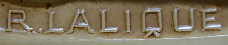 Saint-Vincent Light Fixture Rene Lalique Signature