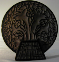 Bluets Seal Black Glass