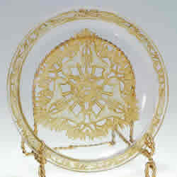 Rene Lalique Chasse Chiens Plate