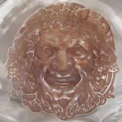 R Lalique Masque Decanter