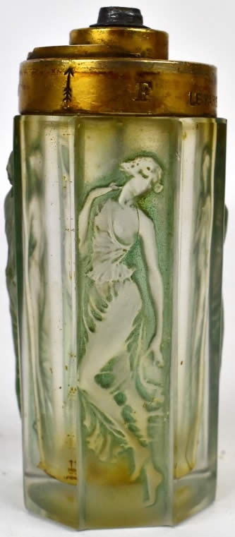 Rene Lalique Atomizer 4 Figurines