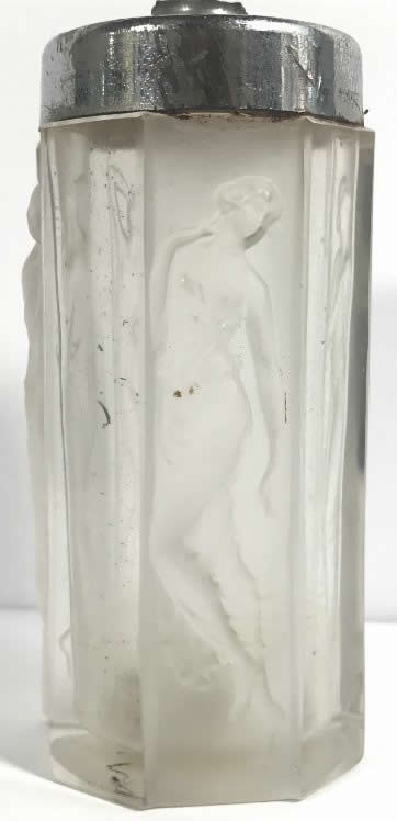 Rene Lalique Atomizer 4 Figurines
