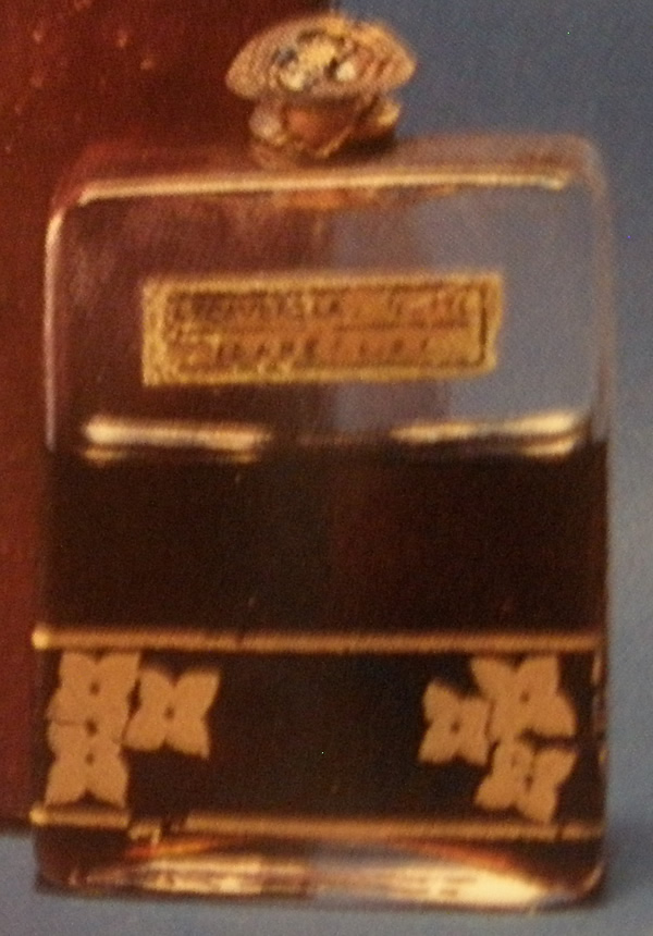 Rene Lalique A Travers La Violette Perfume Bottle