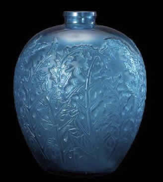 Rene Lalique Vase Acanthes
