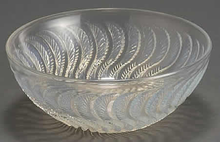 Rene Lalique Bowl Actinia
