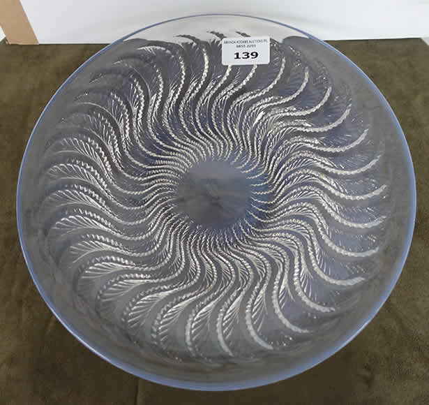 Rene Lalique Bowl Actinia