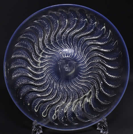 Rene Lalique Plate Actinia