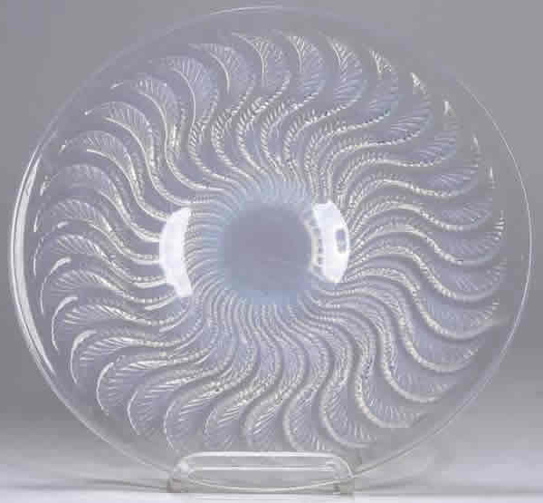 Rene Lalique Plate Actinia