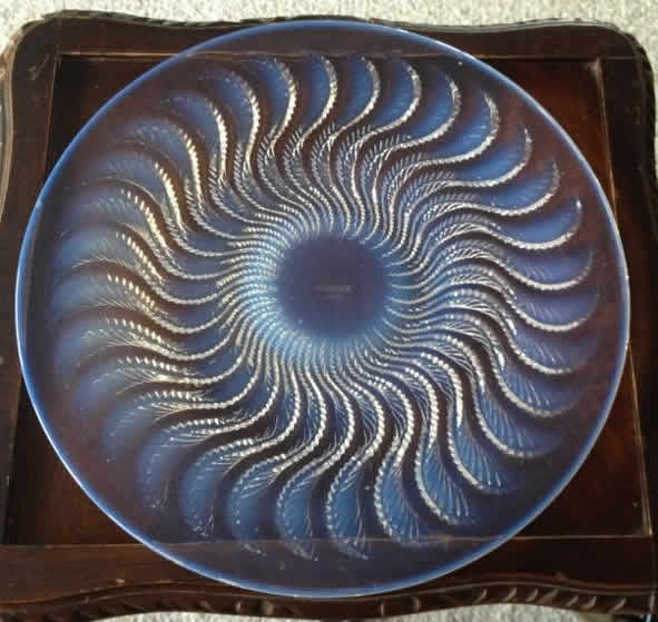 Rene Lalique Plate Actinia