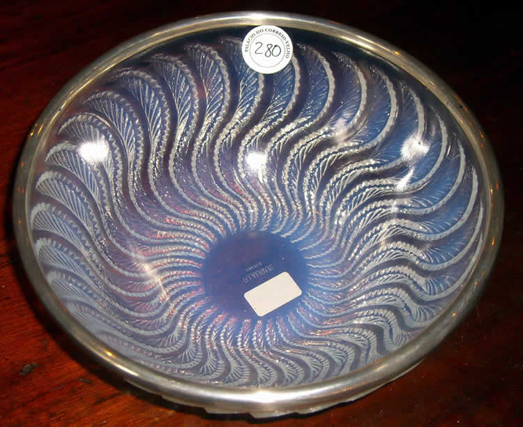 Rene Lalique Bowl Actinia