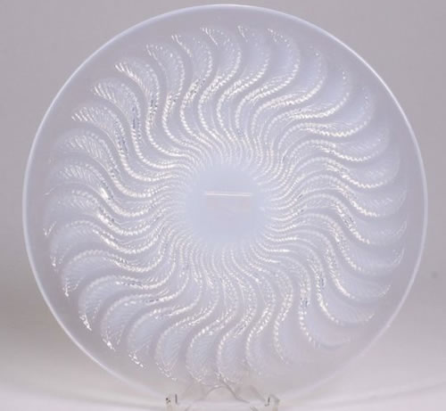 Rene Lalique Plate Actinia
