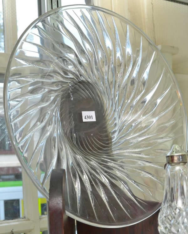 Rene Lalique Coupe Ouverte Algues