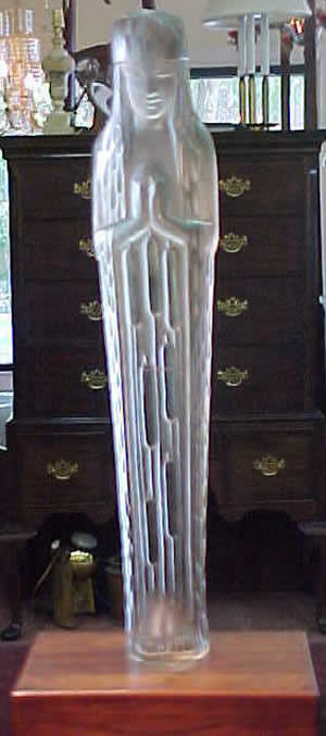 Rene Lalique Source De La Fontaine Alia Statue