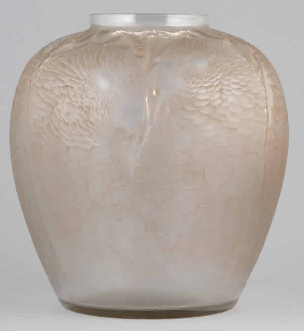 Rene Lalique Vase Alicante