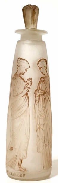 Rene Lalique Flacon Ambre Antique