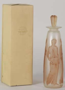 Rene Lalique Flacon Ambre Antique