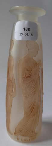 Rene Lalique Flacon Ambre Antique