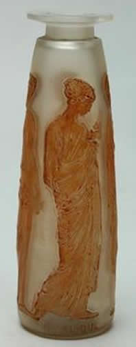 Rene Lalique Perfume Bottle Ambre Antique