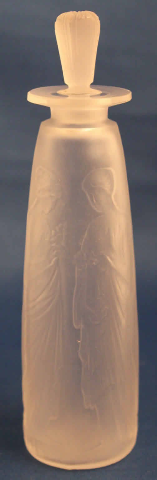 Rene Lalique Perfume Bottle Ambre Antique