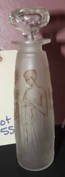 Rene Lalique Perfume Bottle Ambre Antique