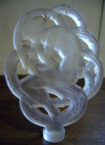 Rene Lalique Perfume Bottle Stopper Ambre De Siam