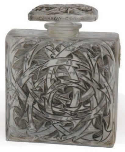 Rene Lalique Perfume Bottle Ambre Indien