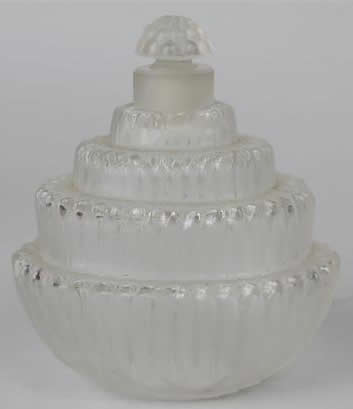 Rene Lalique Perfume Bottle Ambroise