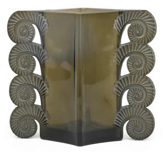 Rene Lalique Vase Amiens