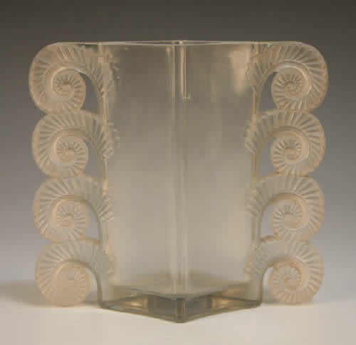 Rene Lalique Vase Amiens