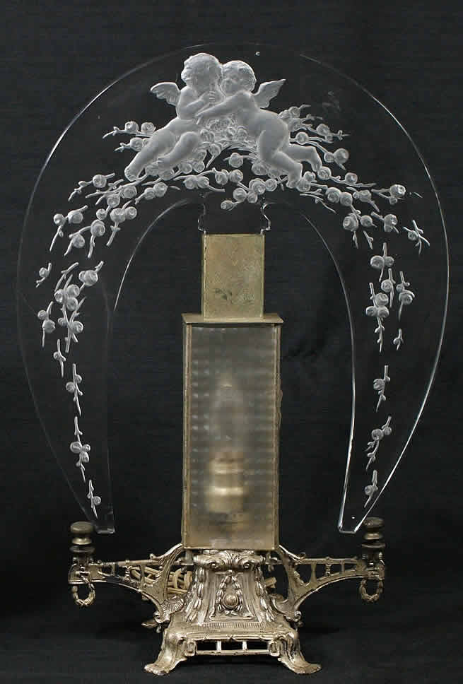 Rene Lalique Lamp Tiara Amours