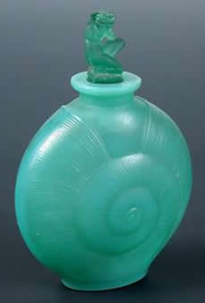 Rene Lalique Perfume Bottle Amphitrite