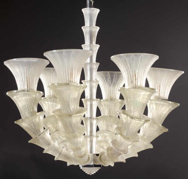 Rene Lalique Light Fixture Amsterdam