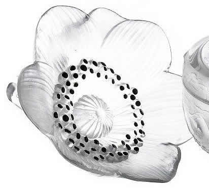 Rene Lalique Decoration Anemone Ouverte