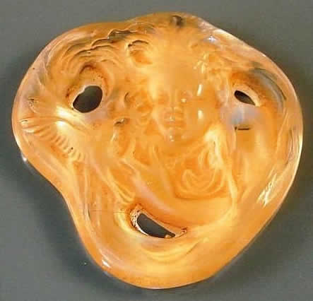 Rene Lalique Ange Et Colombe Pendant